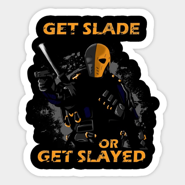 Deathstroke Sticker by Rhaenys